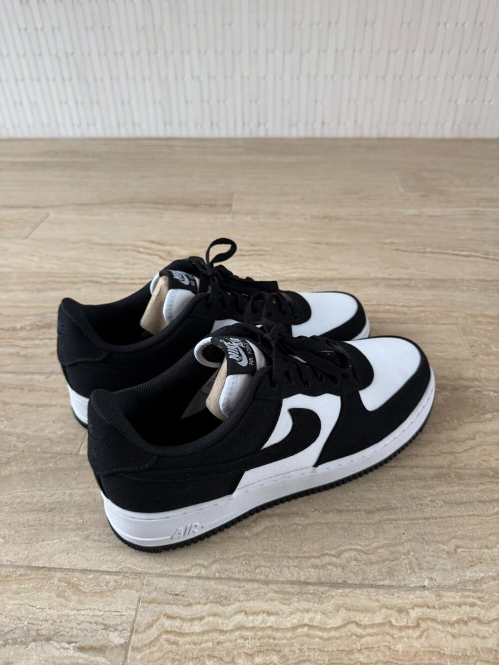 Nike By You AF1 Black/White